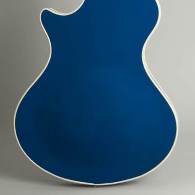 Wandre  Teen Ager Model 900 Semi-Hollow Body Electric Guitar (1961), black hard shell case. image 4