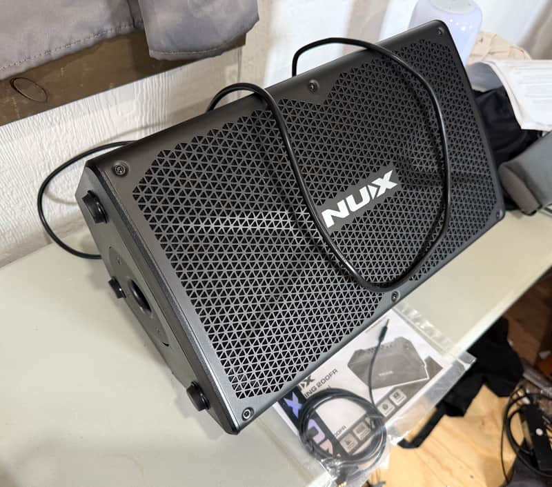NuX Busking 200FR Portable 2 CH PA Mixer/Speaker Free Shipping! image 1