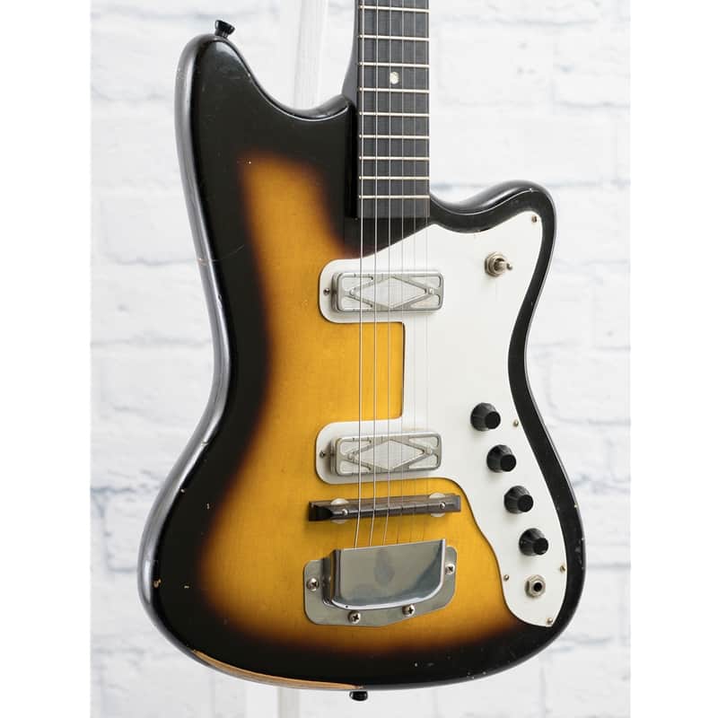 Silvertone- Danelectro Era Guitar - Sunburst image 1