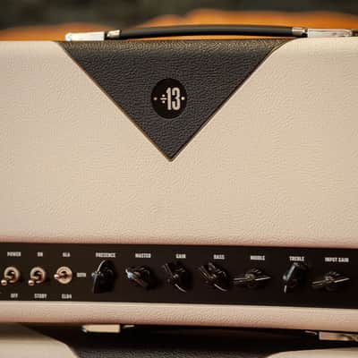 Divided by 13 BW 1969 Head w/ 2x12 Cabinet - Ivory & Black Bronco image 4