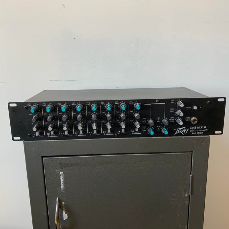Peavey Line Mix 8 1991 Eight Channel Line Mixer image 1