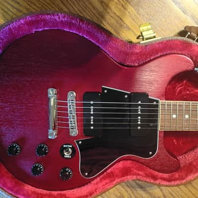 Gibson Rick Beato Signature Les Paul Special Double Cut 2023 - 2025 - Sparkling Burgundy Satin image 2