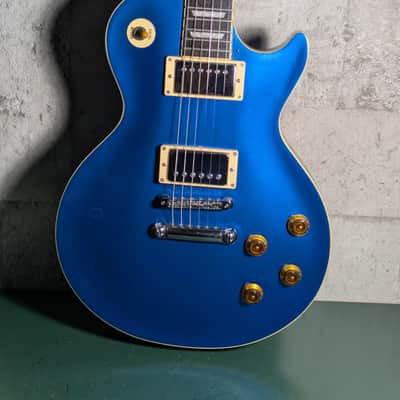 Tokai Love Rock LS 1996 Metallic Blue Les Paul Made in Japan image 2