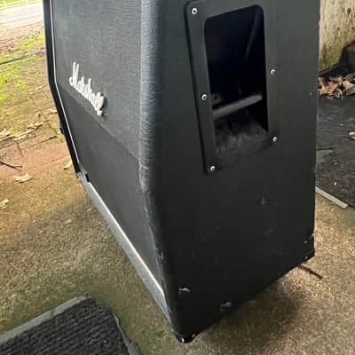 Marshall JCM 900 Lead Series Model 1960A 4x12" Angled Guitar Speaker Cabinet 1990 - 2003 - Black image 4