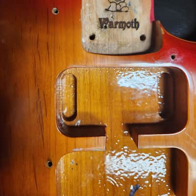 Warmoth Swamp Ash Strat Body Sienna Burst image 4