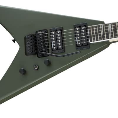 Jackson JS Series King V JS32 Electric Guitar - Matte Army Drab w/ Instrument Cable image 6