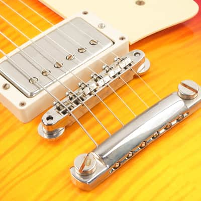 Gibson 1959 Les Paul Standard Reissue VOS Washed Cherry Sunburst image 7