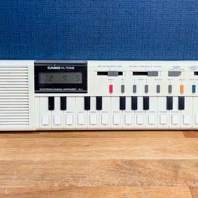 Casio VL-1 VL-Tone 29-Key Synthesizer Keyboard - White