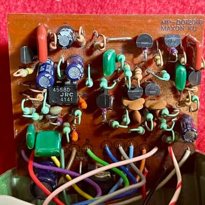 Vintage 1984 Ibanez TS9 Tube Screamer (Silver Label) – All Original w JRC4558D Chip Maxon Era image 13
