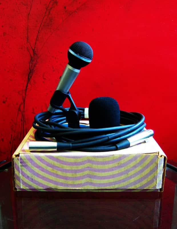 Vintage RARE 1970's AKG Maestro DM-700 dynamic cardioid microphone Low Z w accessories D1000E D190E D330BT # 1 image 1