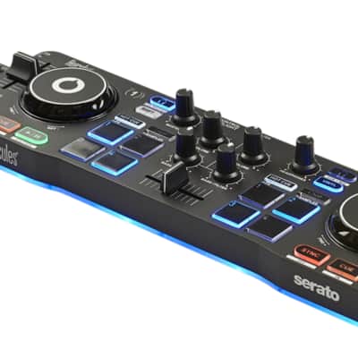 Hercules DJControl Starlight | 2-Deck USB Controller with RGB Pads | Serato DJ Lite Included image 2