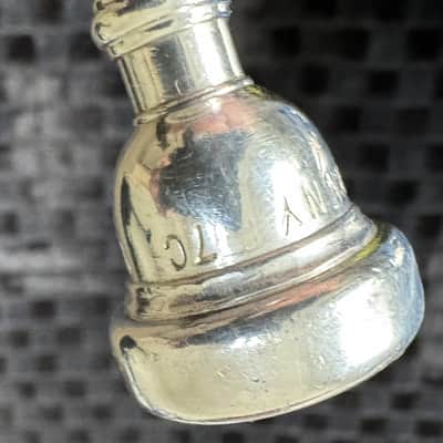 Used 1970’s Bach Stradivarius Model 37 Silver Trumpet with case and NY Bach 7C mouthpiece image 15