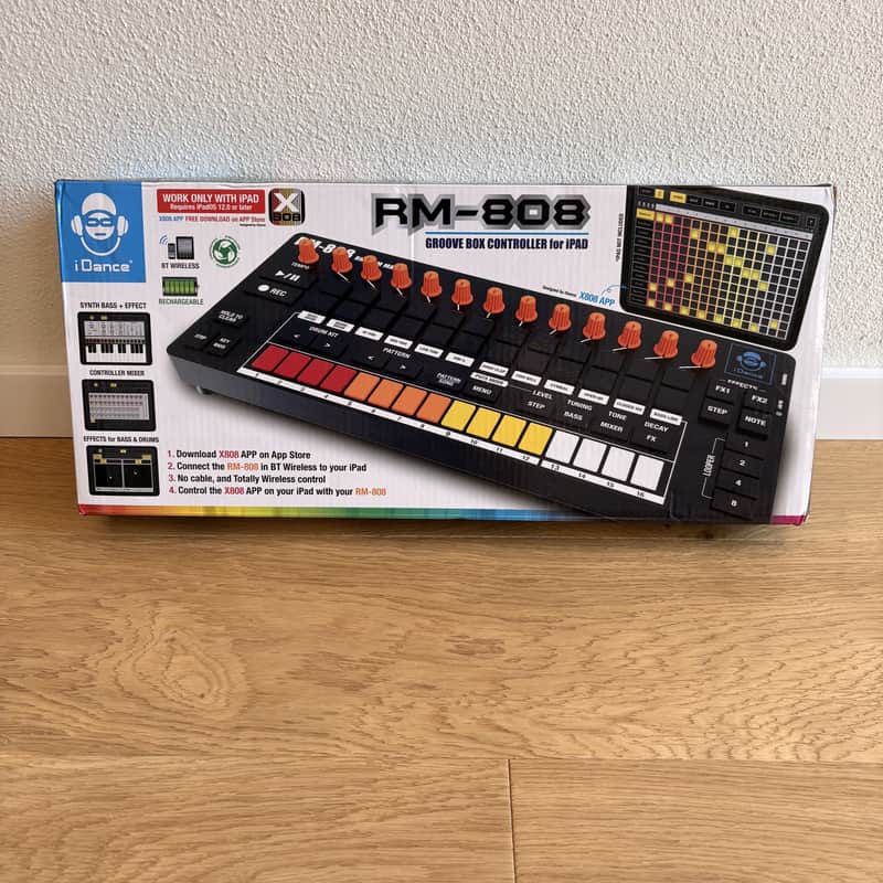 iDance RM-808 - Roland 808 909 Clone iPad Kaoss Pad Sequencer Effect Synthesizer Drum Machine! iOS controller for iPad! image 1