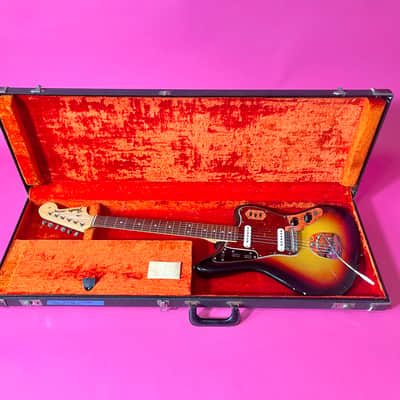 Fender Jaguar 1965 Super Clean- 3-Color Sunburst 100% Original image 25