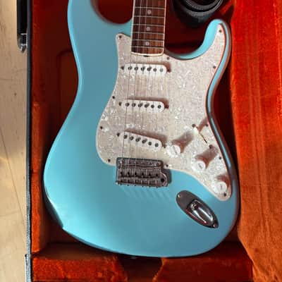 Fender Custom Shop ’66 Strat NOS Daphne Blue - RARE Bound Neck image 7