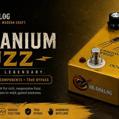 BB°analog Germanium fuzz OC44 2026 - Gold image 1