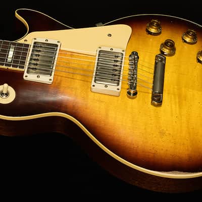 Gibson Custom Shop Wildwood Spec by Tom Murphy 1958 Les Paul Standard - Murphy-Painted, Heavy Aged image 6