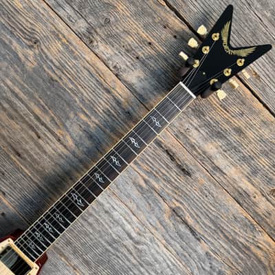 Dean USA Vengeance Pickguard Mahogany - Gloss Natural image 3