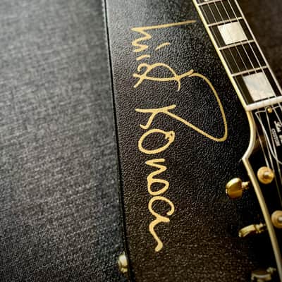 Gibson Custom Mick Ronson 1968 Les Paul Custom Collector's Edition, Antique Natural/Ebony image 6