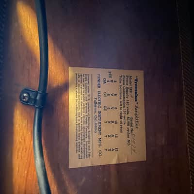 Steely Dan (Becker) owned Fender Tremolux 5E9-A Narrow Panel 15-Watt 1x12" Guitar Combo 1955 - 1958 - Tweed image 6