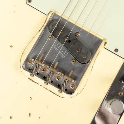 Fender Custom Shop '64 Reissue L-Series Telecaster RW Heavy Relic - Vintage White | USA 1964 Josefina Campos Handwound Pickups 3.39kg | CoA OHSC image 19
