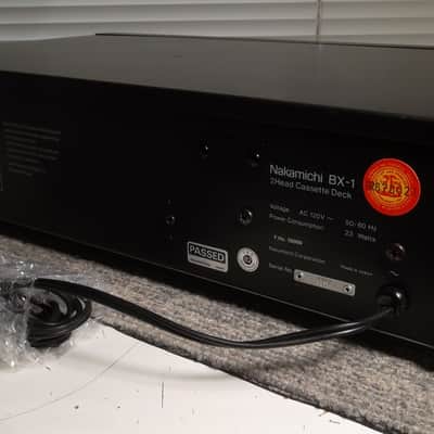 1982 Nakamichi BX-1 Stereo Cassette Deck New Belts & Serviced 03-29-2024 Excellent Condition #657 image 9