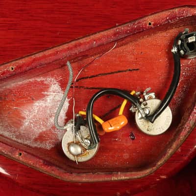 1965 Gibson EB-0 Bass Cherry wide nut width image 24