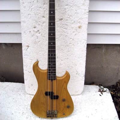 Electra X635 Bass Guitar 1982 Natural Finish image 1