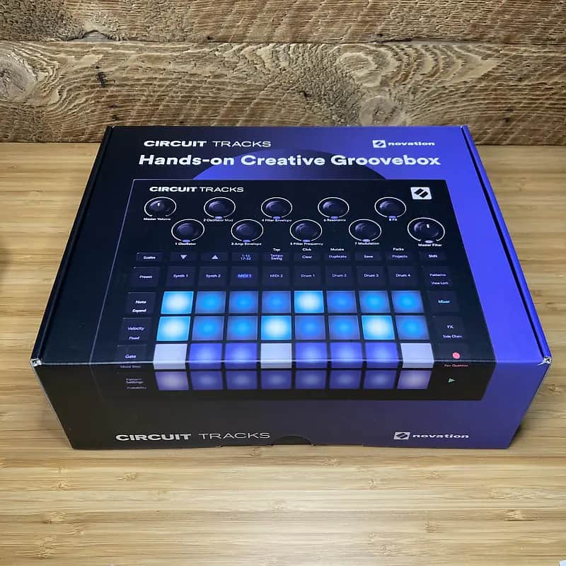 【箱付き美品】novation CIRCUIT TRACKS グルーヴボックス Amazon | novation ノベーション/Circuit Tracks グルーブボックス