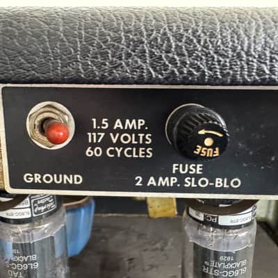 Fender Bandmaster 40-Watt 2-Channel Guitar Amp Head 1965 image 10