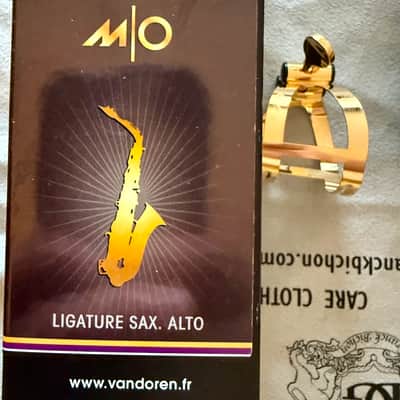 Vandoren Ligature sax alto M/O 2025 - Plaqué or image 5