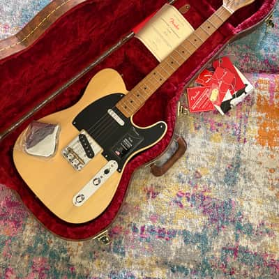 Fender American Original '50s Thin Lacquer Telecaster with Roasted Maple Neck 2019 - 2023 - Blackguard Blonde image 5