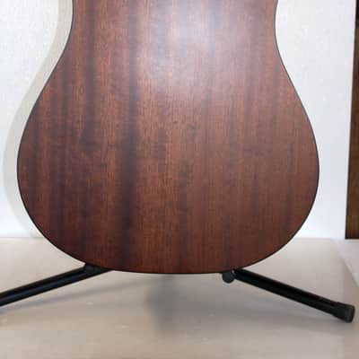 2014 Fender CB-100CE Acoustic Bass Guitar With Hard Shell Case Natural image 9
