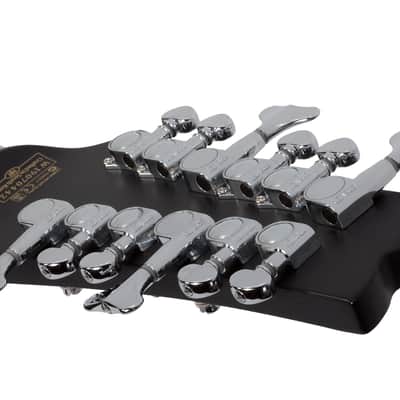 Schecter dUg Pinnick DP-12 LH Satin Black image 10