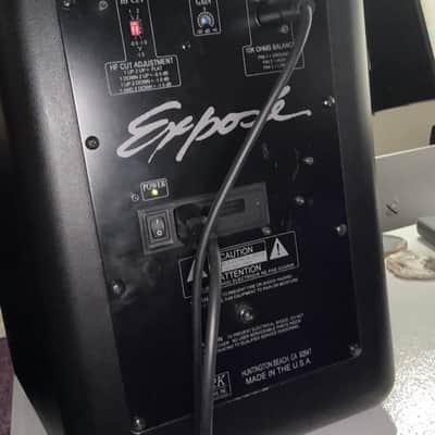 KRK Expose E8 2-Way 8" Active Studio Monitors (Single) 1990s - Black image 3