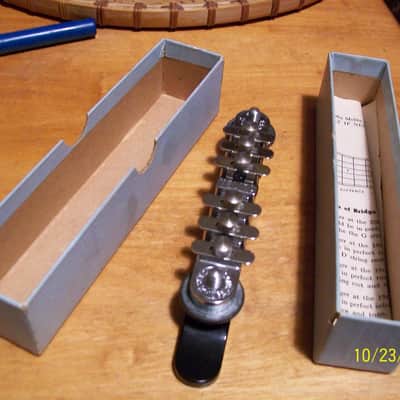 Gretsch Melita Synchro Sonic bridge 1950's in the box image 2