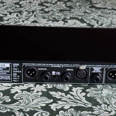 dbx 166XL Stereo Compressor / Limiter / Gate 2000s - Black image 3
