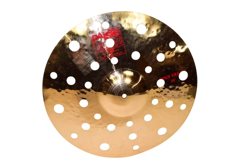 Paiste 2002 Wild Crash 19" Cymbal, Modded image 1