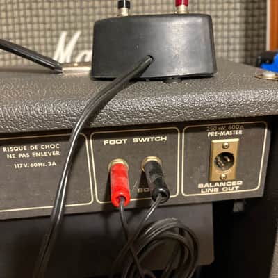 Traynor TS-75 Solid State Electric Guitar Combo Amplifier Early 80's - Black-Grey image 17