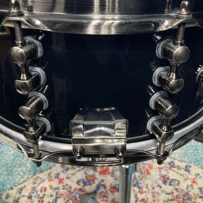 Mapex - 6x14" Black Panther Design Lab Jeff Hamilton "Cherry Bomb" Snare Drum, Piano Black image 17