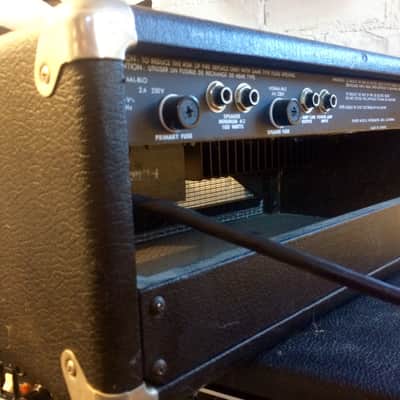 Vintage 80's Fender 100B Bass Amp Head image 3