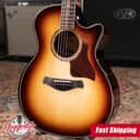 Taylor (1 of 42) Builder's Edition 814ce LTD Grand Auditorium Acoustic/Electric Guitar - Macassar Ebony with Hardshell Case
