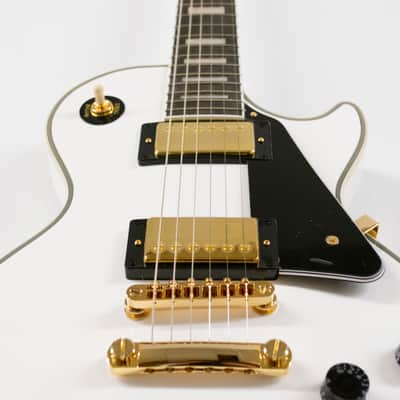 Epiphone Les Paul Custom Electric Guitar - Alpine White image 3
