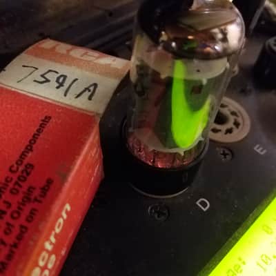Sylvania etc. 2% Matched Pair (2) 7591A Beam Power tNOS AT1000 TESTED Vacuum Tubes vintage USA 1962-1980 image 6