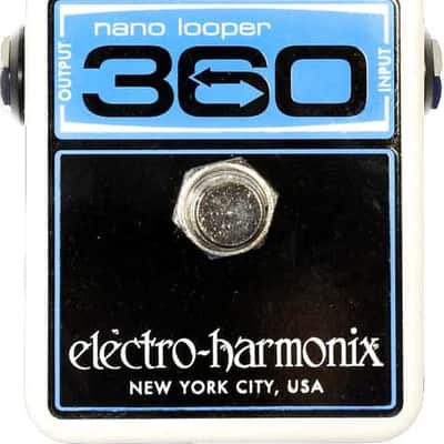 Electro-Harmonix 360 Nano Looper 2014 - Present - Black / White / Blue image 1