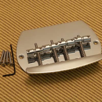 BB-MM4-C Chrome 4-String Music Man® OLP Style Bass Bridge
