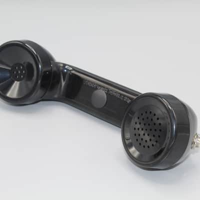 Circuit Bent NEW Black Telephone Microphone w/ Filter Control-Lo Fi Effects - Int. Pop Reduction Filter & Mic Stand Clip Phone Mic by Statikstramentz image 7