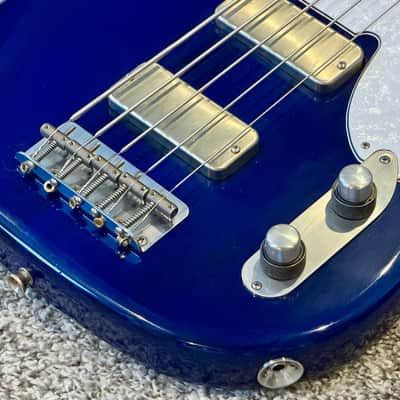 2025 Bluesman Vintage 2T5 5-string Bass Guitar - Translucent Cobalt Blue | 8.9lb image 4