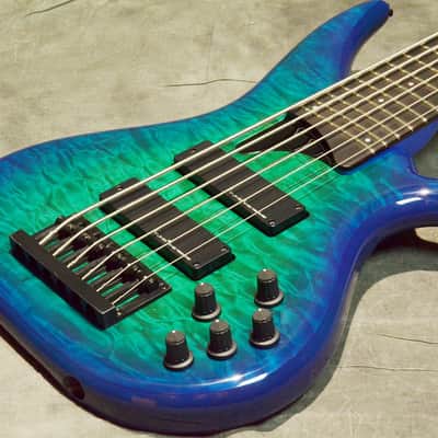 Tune TWB-6 EX Quilted Maple Top Blue Green Burst -Free Shipping* image 1