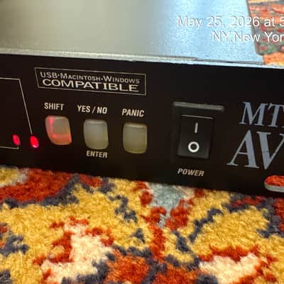 MOTU MIDI Timepiece MTP AV USB MIDI Interface 2000s - Black image 8